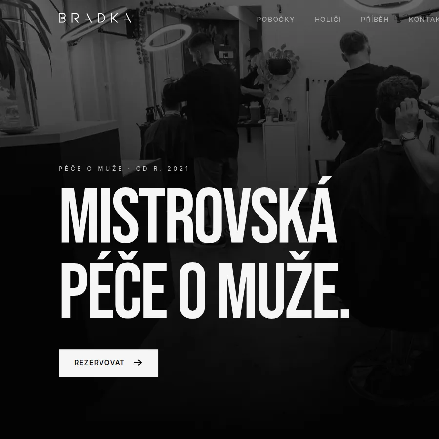 Nový web Bradky