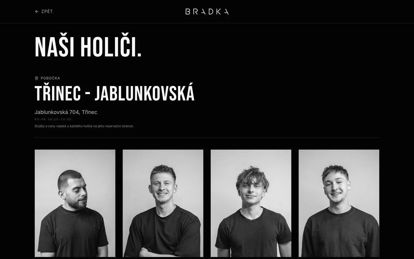 Stránka holičů