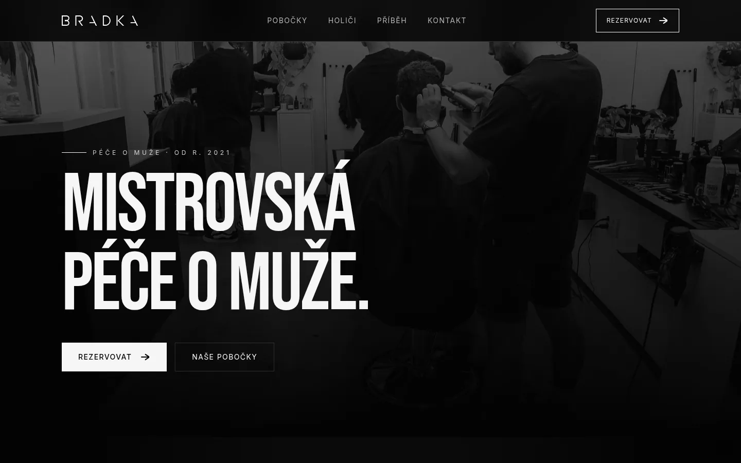 Nový web Bradky