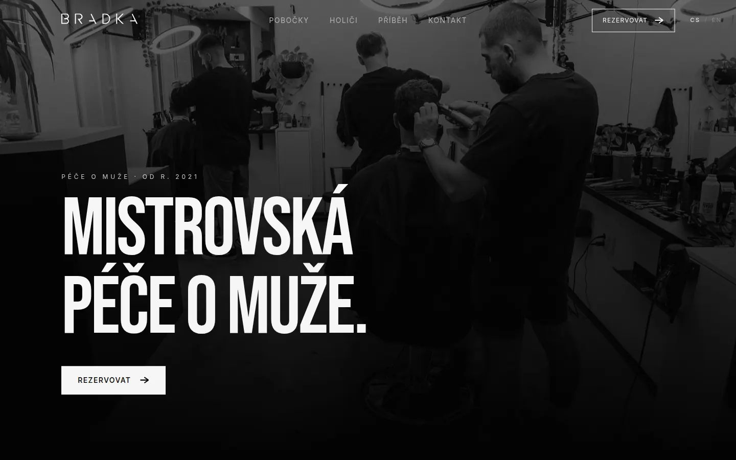 Nový web Bradky
