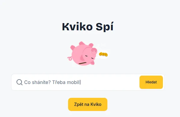 Stránka nenalezena: Kviko spí